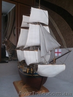 Парусник модель ручной работы BOUNTY,масштаб 1:45 - <ro>Изображение</ro><ru>Изображение</ru> #1, <ru>Объявление</ru> #1197735