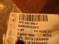 Audi A6  амортизатор капота  - <ro>Изображение</ro><ru>Изображение</ru> #6, <ru>Объявление</ru> #1203880