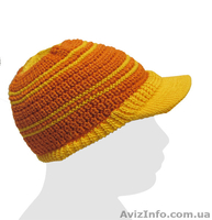 Шапочка демисезонная для мальчиков. Хлопок/вискоза. - <ro>Изображение</ro><ru>Изображение</ru> #3, <ru>Объявление</ru> #1230913