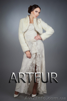 Свадебные шубы, болеро, накидки из эко-меха ARTFUR - <ro>Изображение</ro><ru>Изображение</ru> #6, <ru>Объявление</ru> #1245571