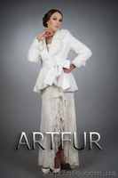 Свадебные шубы, болеро, накидки из эко-меха ARTFUR - <ro>Изображение</ro><ru>Изображение</ru> #1, <ru>Объявление</ru> #1245571