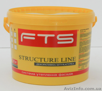 Силиконовая декоративная штукатурка FTS STRUCTURE LINE - <ro>Изображение</ro><ru>Изображение</ru> #1, <ru>Объявление</ru> #1281237