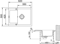 Кухонная мойка Franke MRG 611 по выгодной цене - <ro>Изображение</ro><ru>Изображение</ru> #3, <ru>Объявление</ru> #1306237