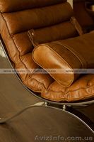 Кресло с оттоманкой.Кресло Лофт. Кресло кожа металл. - <ro>Изображение</ro><ru>Изображение</ru> #3, <ru>Объявление</ru> #1306090