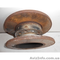 Диск тормозной задний Volkswagen Caddy VW Touran, VW Golf V  - <ro>Изображение</ro><ru>Изображение</ru> #2, <ru>Объявление</ru> #1301621