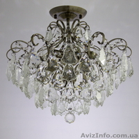 Люстра хрустальная 50179/6 ab/wt - <ro>Изображение</ro><ru>Изображение</ru> #1, <ru>Объявление</ru> #1142606