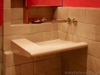 Столешницы для ванной из декоративного бетона - <ro>Изображение</ro><ru>Изображение</ru> #2, <ru>Объявление</ru> #1310512