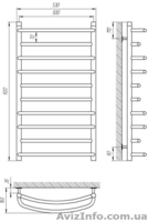 Полотенцесушитель Laris Евромикс П10 500x900 - <ro>Изображение</ro><ru>Изображение</ru> #7, <ru>Объявление</ru> #1337612