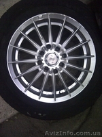 Продаются колеса: диски Racing Wheels R14, резина 185/65/14 - <ro>Изображение</ro><ru>Изображение</ru> #8, <ru>Объявление</ru> #1318240