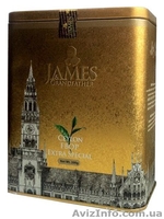 Чай James Grandfather листовой, пакетированный и в Ж/Б . Оптом и в розницу. - <ro>Изображение</ro><ru>Изображение</ru> #2, <ru>Объявление</ru> #1353714