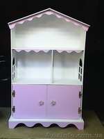 Этажерка для книг-домик для кукол Барби, Монстер Хай, Братс. - <ro>Изображение</ro><ru>Изображение</ru> #1, <ru>Объявление</ru> #1345925