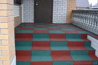 Травмобезопасная резиновая плитка для покрытия площадок - <ro>Изображение</ro><ru>Изображение</ru> #5, <ru>Объявление</ru> #1365767