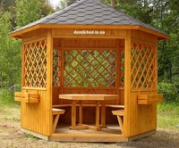 Беседки деревянные (с доставкой по всей Украине) - <ro>Изображение</ro><ru>Изображение</ru> #1, <ru>Объявление</ru> #1378296