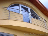 Балконы и балконные ограждения из нержавеющей стали (нержавейки) - <ro>Изображение</ro><ru>Изображение</ru> #6, <ru>Объявление</ru> #529933