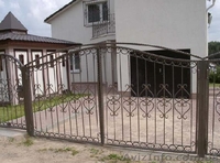 Ворота, калитки, заборы из черного металла, с коваными элементами - <ro>Изображение</ro><ru>Изображение</ru> #6, <ru>Объявление</ru> #529950