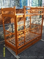   Масивная Двухъярусная кровать с дерева ольхи. - <ro>Изображение</ro><ru>Изображение</ru> #3, <ru>Объявление</ru> #915142