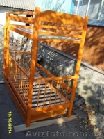   Масивная Двухъярусная кровать с дерева ольхи. - <ro>Изображение</ro><ru>Изображение</ru> #1, <ru>Объявление</ru> #915142