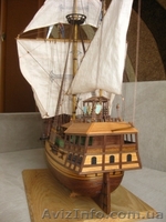 Парусник корабль Caracca Atlantica ручная работа - <ro>Изображение</ro><ru>Изображение</ru> #3, <ru>Объявление</ru> #1410538