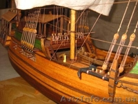 Парусник корабль Caracca Atlantica ручная работа - <ro>Изображение</ro><ru>Изображение</ru> #5, <ru>Объявление</ru> #1410538