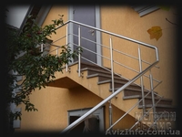 Перила Лестницы Ограждения из нержавеющей стали Киев. Производство изделий из не - <ro>Изображение</ro><ru>Изображение</ru> #1, <ru>Объявление</ru> #1447696