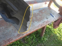 Citroen С4 В7 09-11 подкрылок подкрыльник левый задний 9687462880 - <ro>Изображение</ro><ru>Изображение</ru> #2, <ru>Объявление</ru> #1460388