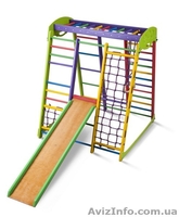 Шведские стенки из дерева  «Акварелька мини» - <ro>Изображение</ro><ru>Изображение</ru> #6, <ru>Объявление</ru> #1137008