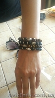Браслет из вулканической лавы - <ro>Изображение</ro><ru>Изображение</ru> #3, <ru>Объявление</ru> #1494280