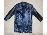 Кожаная куртка мужской френч - <ro>Изображение</ro><ru>Изображение</ru> #1, <ru>Объявление</ru> #1496757