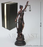 Статуэтка Фемида - богиня правосудия. Высота 20, 30, 40, 50, 60 см. - <ro>Изображение</ro><ru>Изображение</ru> #3, <ru>Объявление</ru> #1506014