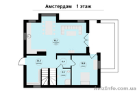 Коттедж "Амстердам" (под отделку) с.Новые Петровцы - <ro>Изображение</ro><ru>Изображение</ru> #7, <ru>Объявление</ru> #1541625