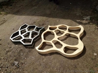 Форма для садовой дорожки 60х60х6 см. (доступно 5 видов форм) - <ro>Изображение</ro><ru>Изображение</ru> #1, <ru>Объявление</ru> #1552834