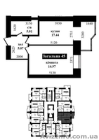 Шикарная 1-к кварти ра в ИРпене от надежного застройщика - <ro>Изображение</ro><ru>Изображение</ru> #6, <ru>Объявление</ru> #1551242