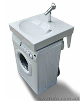 Раковина (умывальник / мойка) на стиральную машину. - <ro>Изображение</ro><ru>Изображение</ru> #1, <ru>Объявление</ru> #1253861