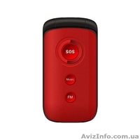 Телефон-раскладушка бабушкофон Bravis CLAMP - <ro>Изображение</ro><ru>Изображение</ru> #2, <ru>Объявление</ru> #1564982