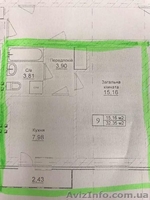 Продам от хозяина 1-комнатную квартиру  - <ro>Изображение</ro><ru>Изображение</ru> #3, <ru>Объявление</ru> #1590811