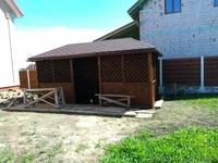 Альтанка з дерева. Деревянная беседка. Альтанка.  - <ro>Изображение</ro><ru>Изображение</ru> #2, <ru>Объявление</ru> #1592124