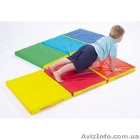 Складной детский мат 150х50х5 см с 3-х частей - <ro>Изображение</ro><ru>Изображение</ru> #1, <ru>Объявление</ru> #1592854