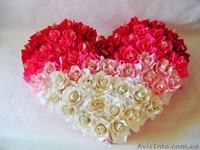 Букет из конфет "Сердце из конфет" - <ro>Изображение</ro><ru>Изображение</ru> #1, <ru>Объявление</ru> #1591472