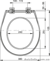 Сиденье для унитаза Alca Plast A60 - <ro>Изображение</ro><ru>Изображение</ru> #2, <ru>Объявление</ru> #1599218