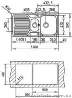 Кухонная мойка Teka PRINCESS 1 1/2 B 1D микротекстура - <ro>Изображение</ro><ru>Изображение</ru> #2, <ru>Объявление</ru> #1603022