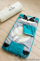 Спальный плед-конверт Енот детям (размеры любые) - <ro>Изображение</ro><ru>Изображение</ru> #2, <ru>Объявление</ru> #1600701