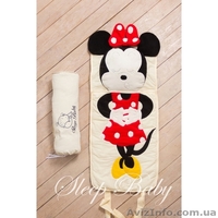 Мимишный спальный конвертик детям Минни Маус (размер в ассортименте) - <ro>Изображение</ro><ru>Изображение</ru> #1, <ru>Объявление</ru> #1600702
