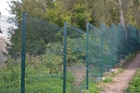 Забор секционный из сварной сетки панельного типа «РУБЕЖ» 3D - <ro>Изображение</ro><ru>Изображение</ru> #3, <ru>Объявление</ru> #1605167