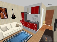 Стильная уютная смарт квартира студия 15 кв.м. - <ro>Изображение</ro><ru>Изображение</ru> #2, <ru>Объявление</ru> #1619079