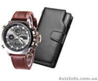 Часы AMST и клатч Baellerry в подарок - <ro>Изображение</ro><ru>Изображение</ru> #1, <ru>Объявление</ru> #1623192