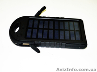 Power Bank 20000 mAh на солнечной батареях - <ro>Изображение</ro><ru>Изображение</ru> #1, <ru>Объявление</ru> #1625391