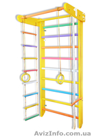 Спортивная стенка цветная Львёнок , дерево - <ro>Изображение</ro><ru>Изображение</ru> #3, <ru>Объявление</ru> #1629658