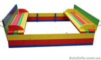 Детский комплект - 1 песочница с крышкой и столик с лавочками - <ro>Изображение</ro><ru>Изображение</ru> #3, <ru>Объявление</ru> #1629657