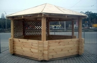 Альтанка з дерева. Деревянная беседка. Альтанка.  - <ro>Изображение</ro><ru>Изображение</ru> #6, <ru>Объявление</ru> #1592124