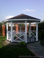 Беседки, альтанки  деревянные. - <ro>Изображение</ro><ru>Изображение</ru> #2, <ru>Объявление</ru> #429679